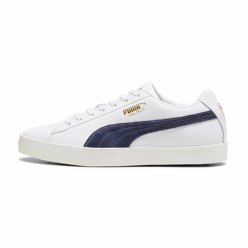 PUMA Arnold Palmer Men's Spikeless Shoes (White/Navy) Coogi X Puma Shoes
