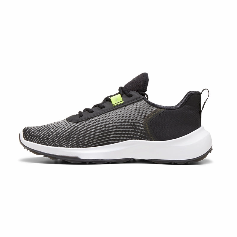 PUMA Fusion Men's Spikeless Shoes (Black/Lime) Design Your Own Puma Shoes