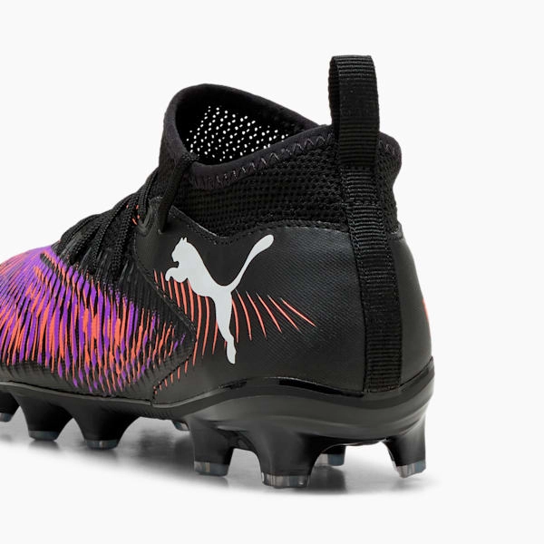 Soccer Cleats With Lace Cover Puma Future 8 Match FG/AG Jr Soccer Cleats 108143 01