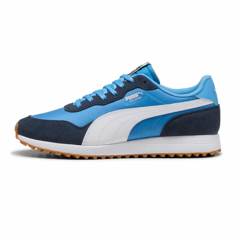 Puma Cell Vive Running Shoe Puma Helsinki G Spikeless Golf Shoes - Regal Blue/Dark Navy/Gum