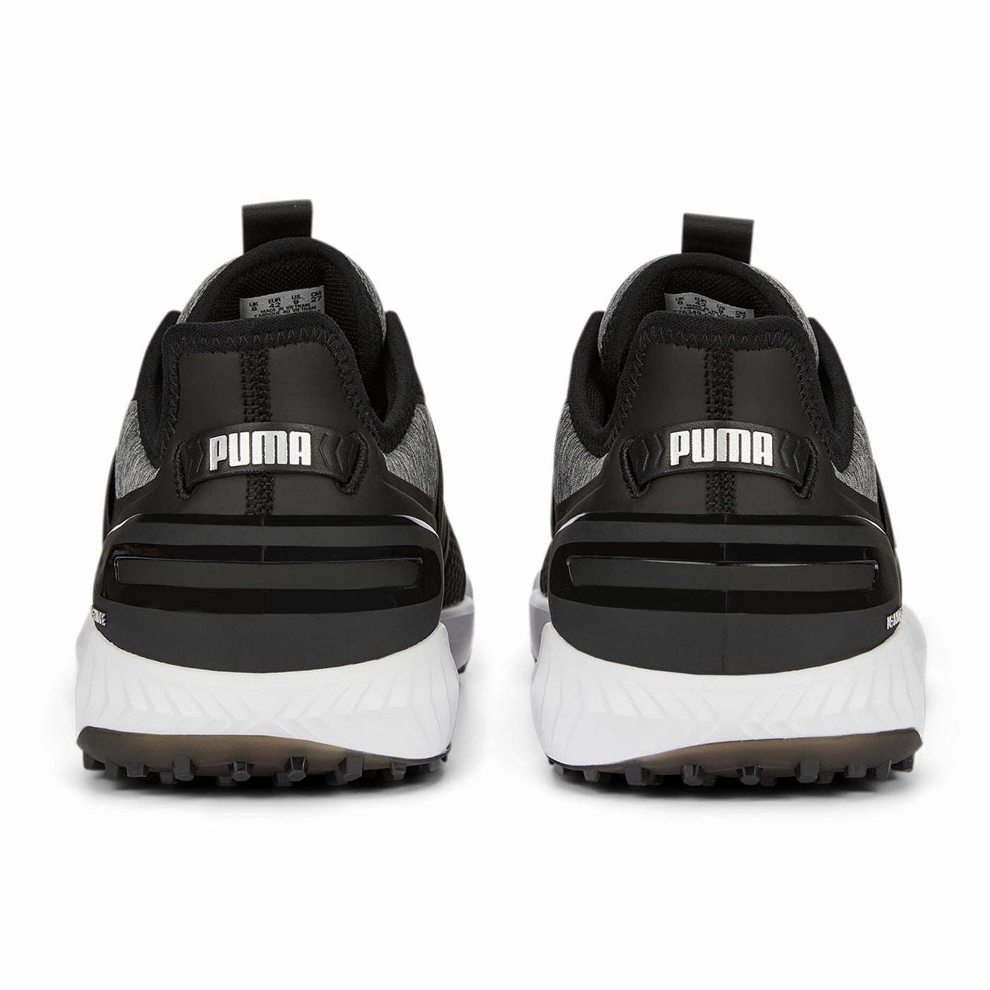 Puma IGNITE Elevate Spikeless Wide Men's Golf Shoes - Puma Back/ Puma Silver Puma Puma Shoes