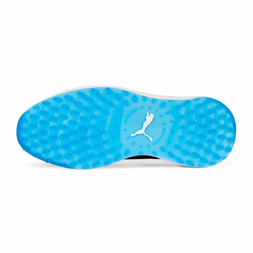 Puma IGNITE Elevate Spikeless Wide Men's Golf Shoes - Quiet Shade/ Puma Black Puma Ferrari Shoes Size 9