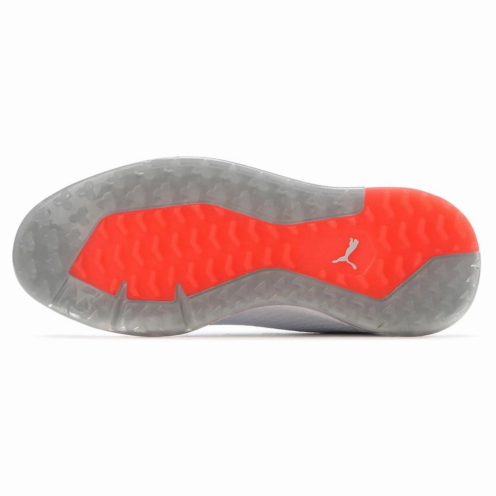 Rick And Morty Puma Shoes Puma PROADAPT Alphacat Spikeless Wide Golf Shoes - Puma White/High Rise