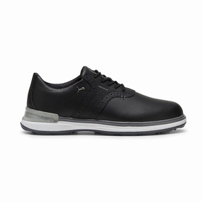 Puma Shoes Light Weight PUMA Tetherow Men's Spikeless Shoes (Black)