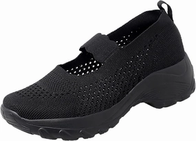 Custom Tennis Shoes Womens Orthopedic Comfortable Loafers Slip On Walking Shoes with Arch Support Casual Sneakers Plantar Fasciitis Relief Foot Heel Pain Diabetic Feet