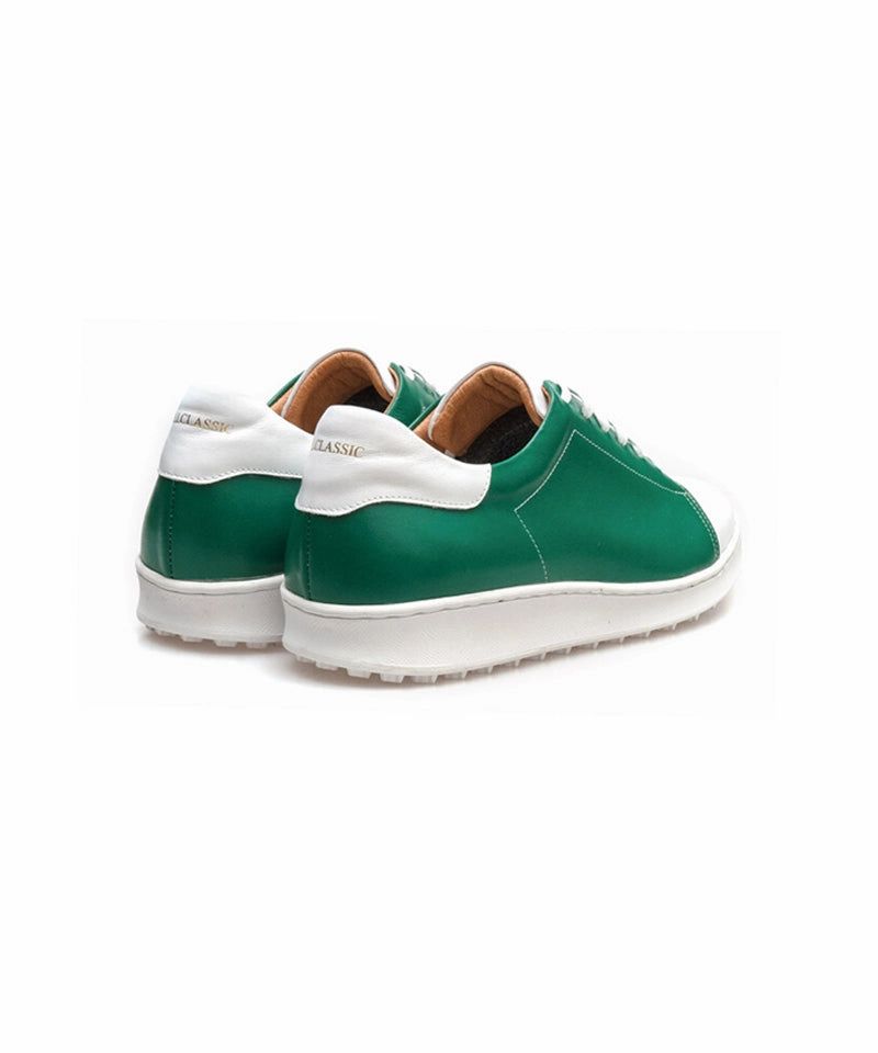 ALL CLASSIC Golf Standard Spikeless Golf Shoes - Green Best Sneaker Like Golf Shoes