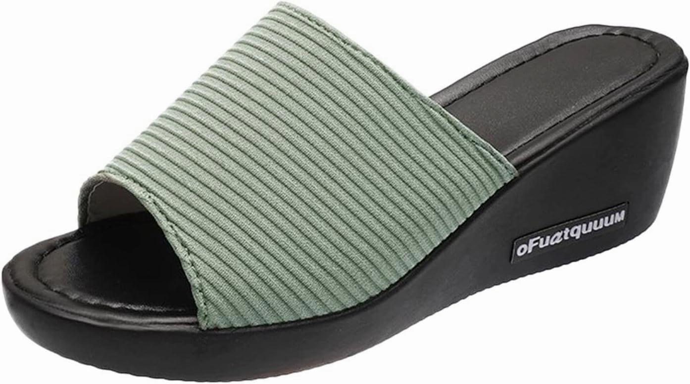 Just Married Flip Flops Flat Sandals for Women Casual Lightweight Shoes Arch Support Open Toes Women's Slip on Comfort Sandal