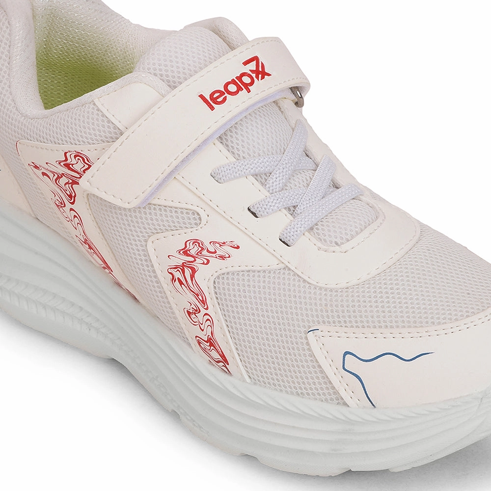 Running Shoes Size 9 Leap7x White Sports Lacing Running Shoes For Kids ELENOR-2LE By Liberty