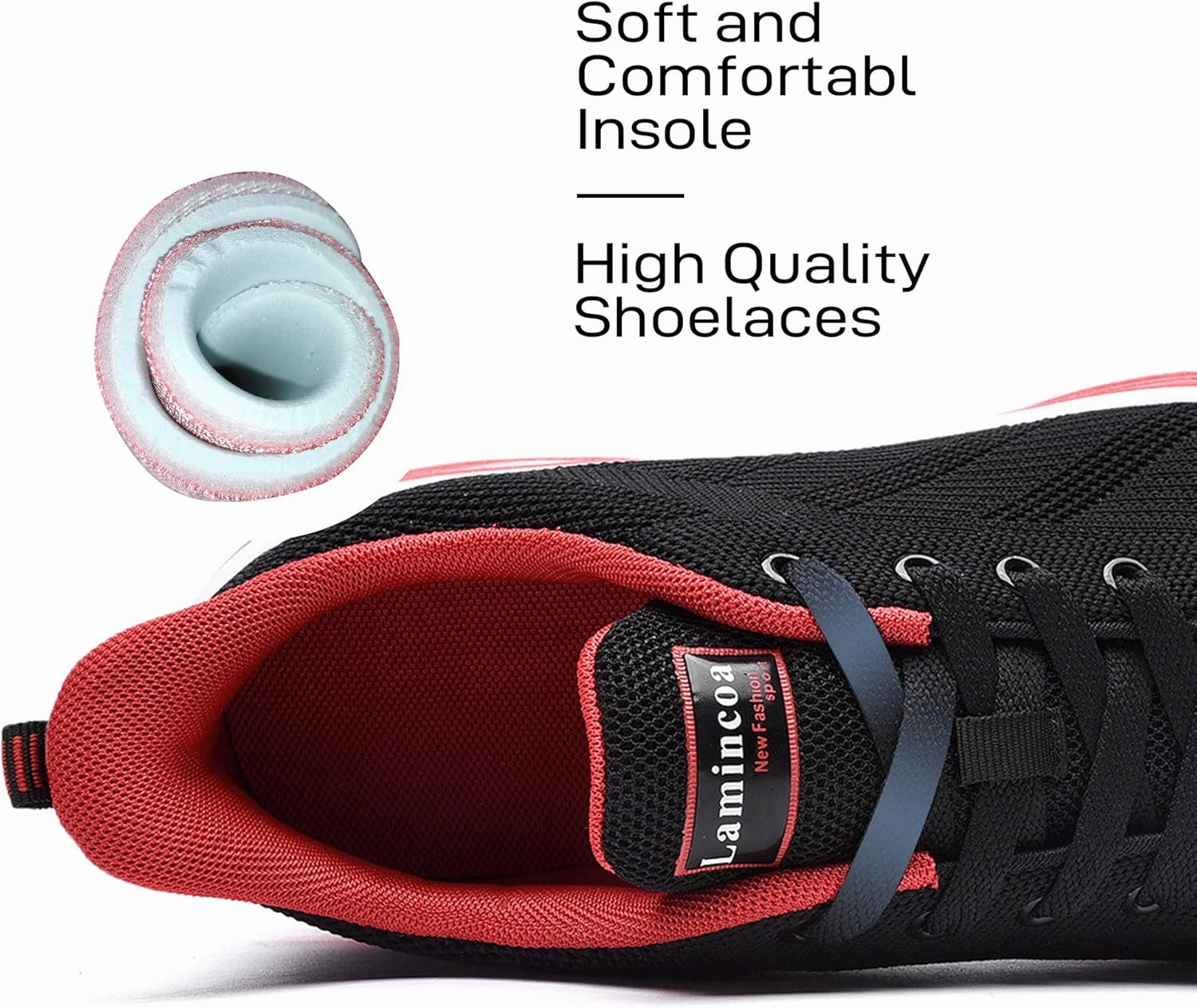 Lamincoa Womens Air Running Shoes Lightweight Women Sneakers Air Cushion Walking Tennis Shoes for Women Zero Drop Volleyball Shoes