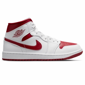 Air Jordan 1 Mid WMNS 'Reverse Chicago' - OUTLET Nike Shoes Navy Blue
