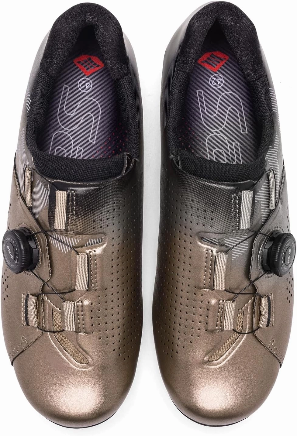 Positioning Cleats On Cycling Shoes Santic Unisex Cycling Shoes Bike Shoes Indoor Classic Riding Shoes Suitable for Look Delta