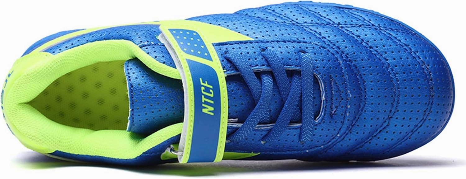 Soccer Cleats With Changeable Studs Eliogn Boys Girls AG/FG Soccer Shoes Outdoor Athletic Actual Combat Training Shoes Football Shoes for Kids (Little Kid/Big Kid)