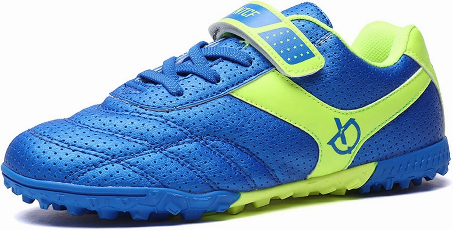 Patriotic Soccer Cleats Eliogn Boys Girls AG/FG Soccer Shoes Outdoor Athletic Actual Combat Training Shoes Football Shoes for Kids (Little Kid/Big Kid)