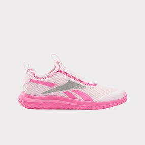 Reebok Footwear Kids Rush Runner Slip-On Shoes - Pre-School FROSTEDBERRY/TRUEPINK/FROSTEDB Trail Running Shoes For Distance