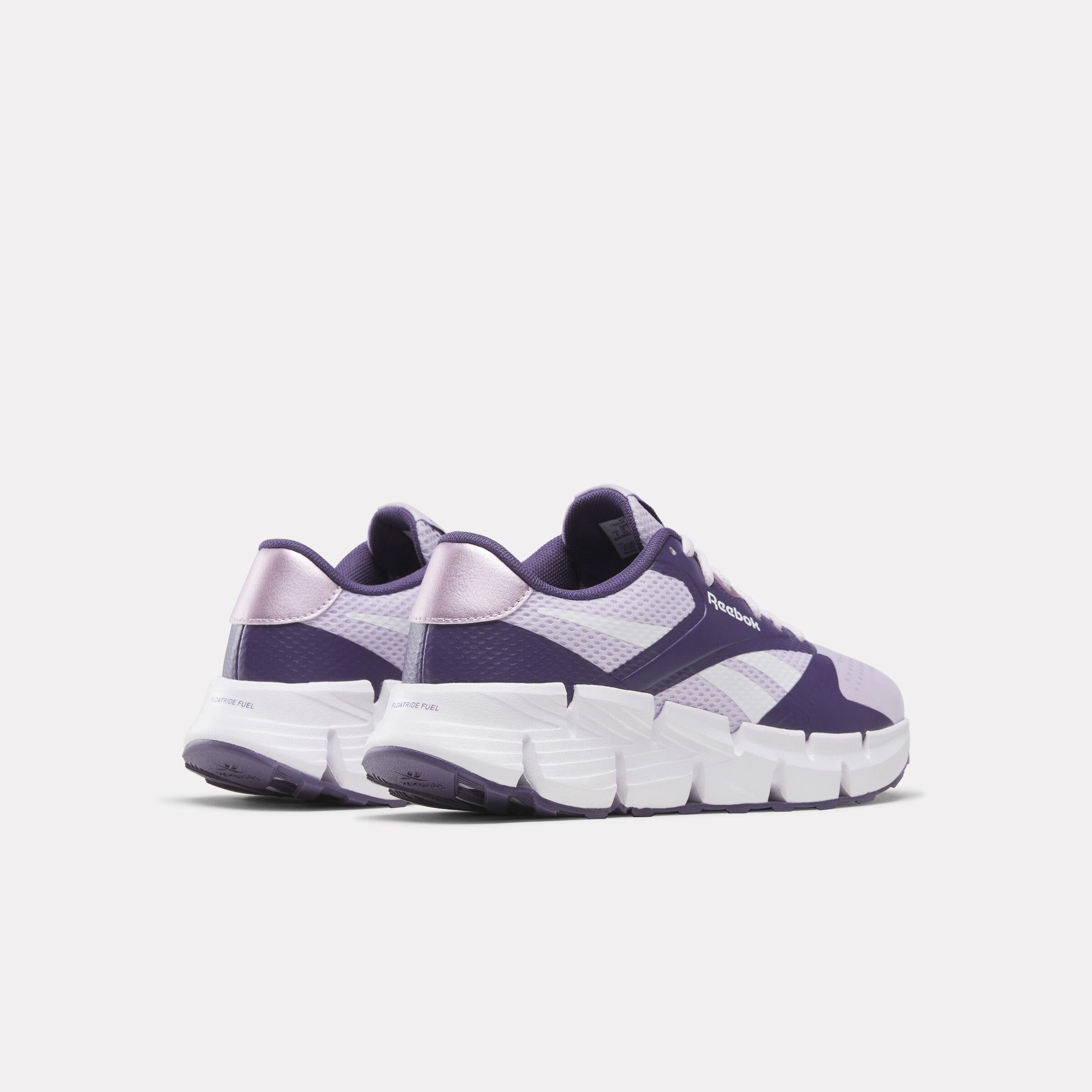 Reebok Footwear Kids Zig Dynamica 5 Shoes - Grade School DIGITALGLEAM/MOVEMENTPURPLE/PU Saucony Running Shoe