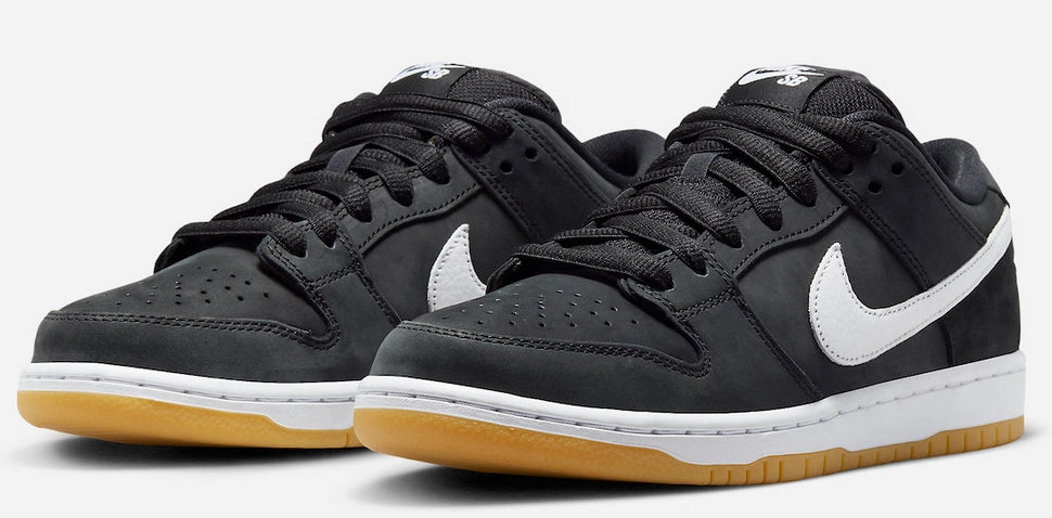 Nike SB - Dunk Low Pro Shoes | Black White Gum Best Running Shoe Nike