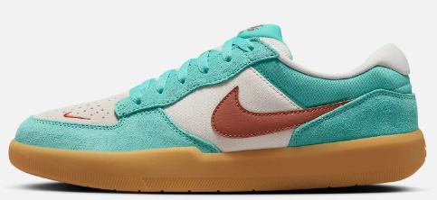 Nike SB - Force 58 Shoes | Green Frost Dark Russet Running Nike Shoes