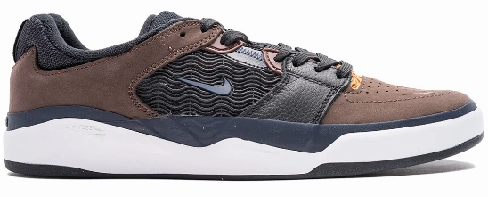 Nike SB Ishod PRM Shoe - Baroque Brown/Obsidian Black Nike Shoes Good For Standing All Day