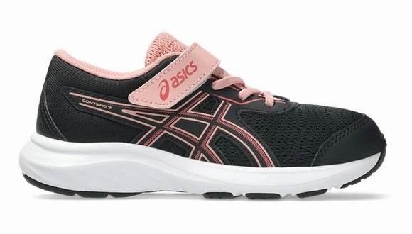 990v6 Running Shoes Asics Contend 9 PS | Black/Dark Pink Clay