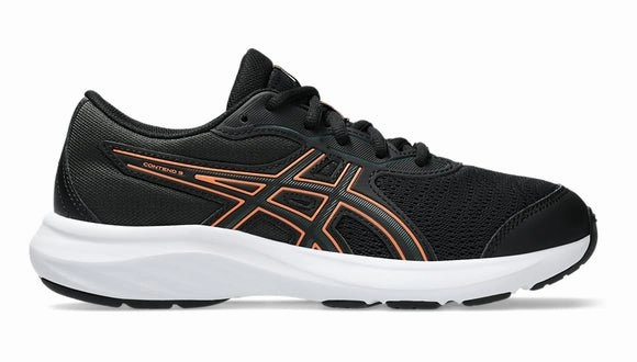 Best Shoes For Running On Treadmill Asics Contend 9 GS | Black/Saxon Green