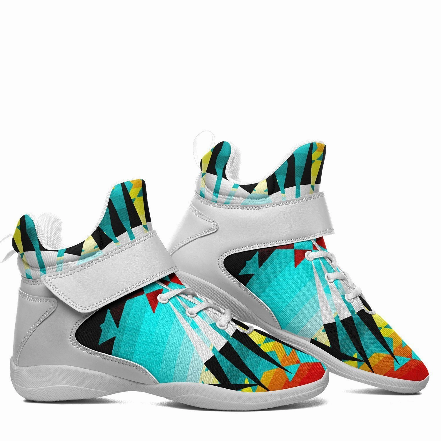 Ribbonwork Bustles Kid's Ipottaa Basketball / Sport High Top Shoes