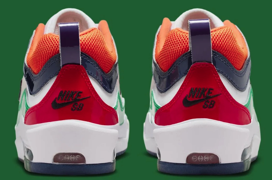 Nike Acg Tennis Shoes Nike SB - Air Max Ishod Premium Shoes | White Amarillo Purple (Billiards)