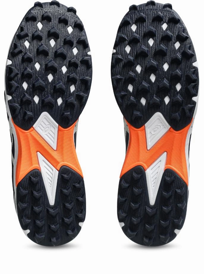 Asics Mens Field Ultimate FF Turf and Hockey Shoe - Midnight/Cream New Asics Golf Shoes