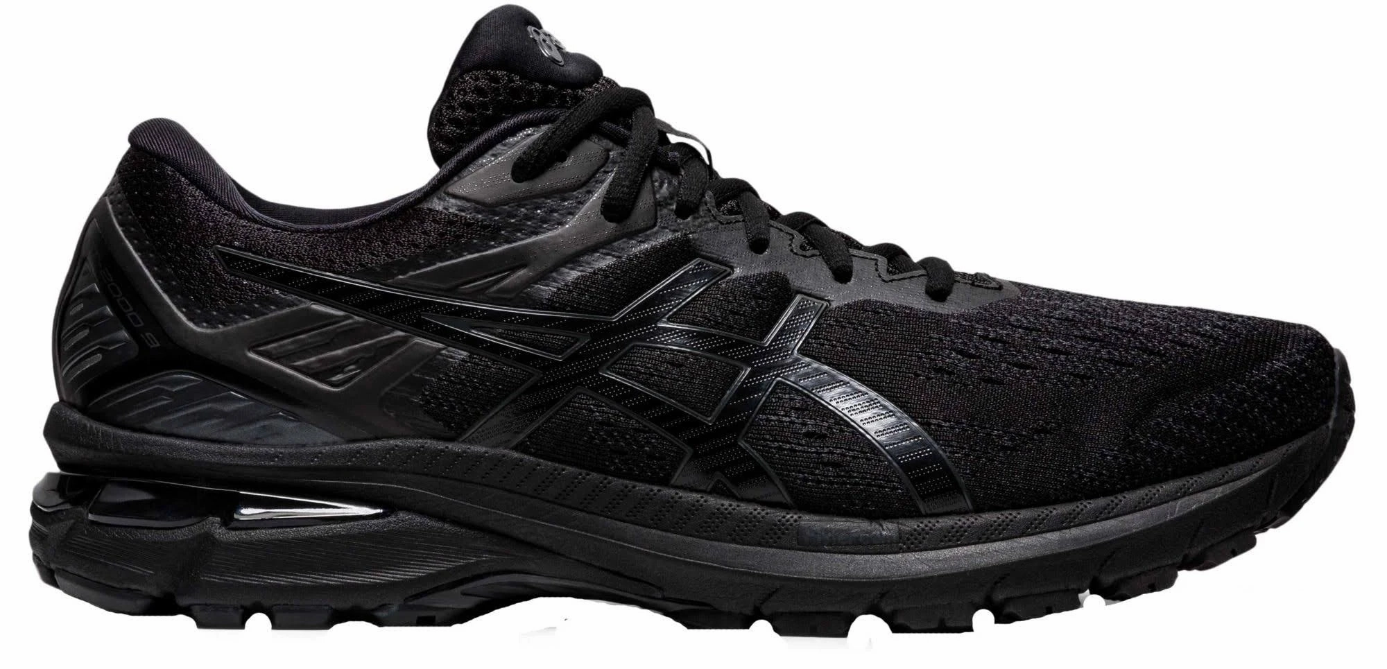 Men's Asics GT-2000 9, Black/Black, 11.5 4E Extra Wide Dhoni Asics Shoes