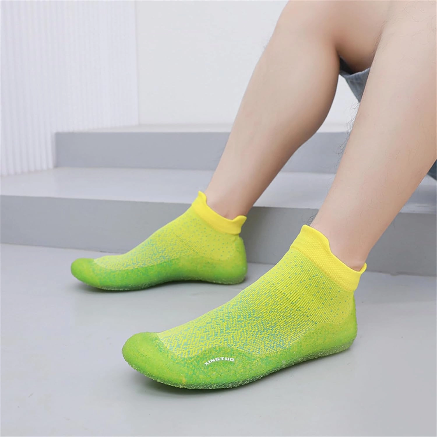 Breathe Lace Training Shoes JiuQing Womens Barefoot Sock Shoes Beach Water Shoes Breathable Non-Slip Portable Indoor Fitness Yoga Socks