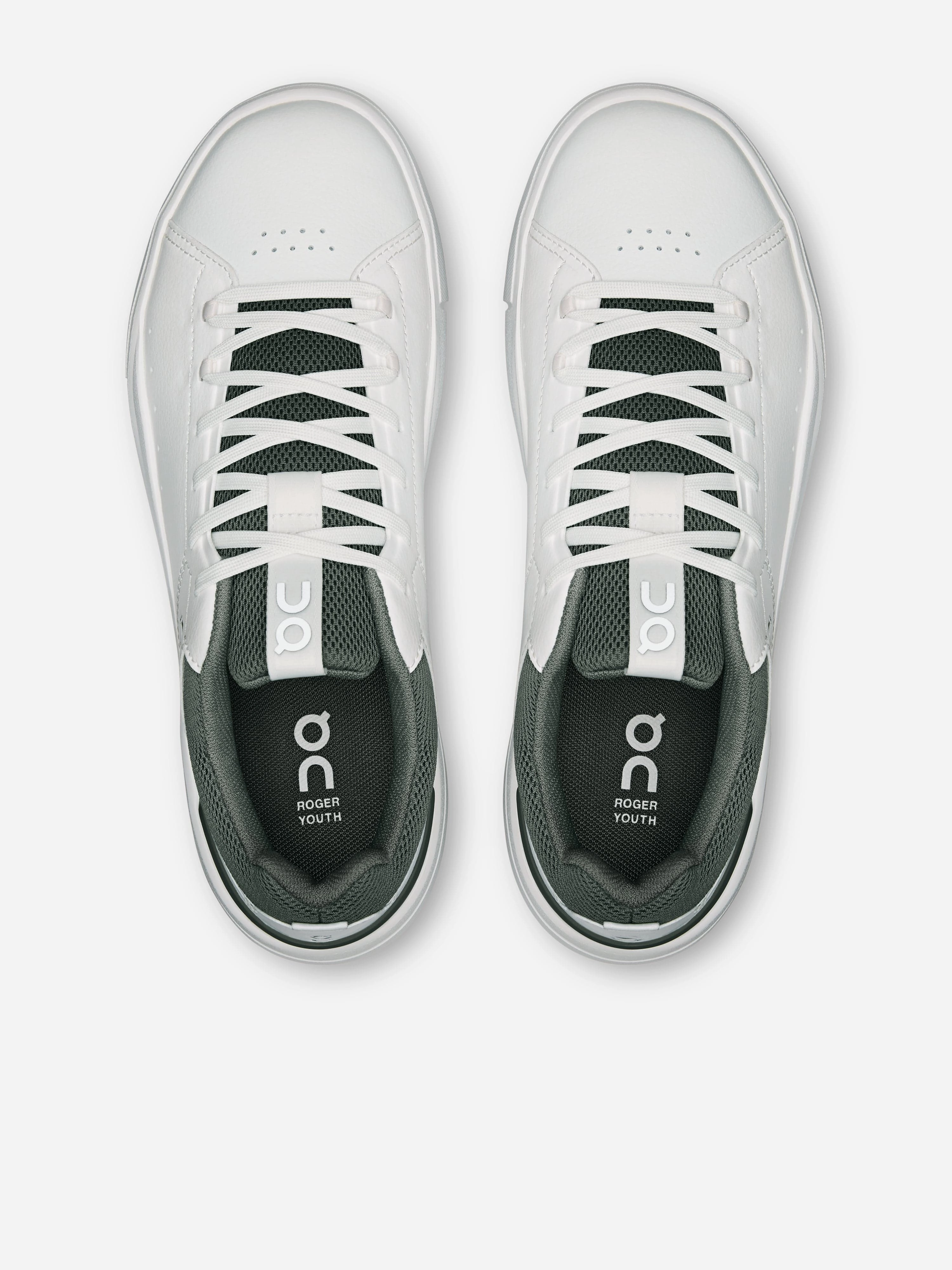 On Running Kids The Roger Trainers in White Best Running Shoes To Prevent Shin Splints