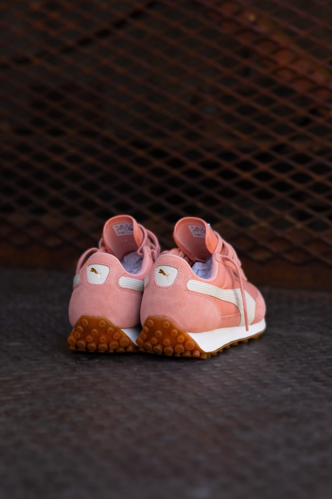 Best Shoes Running Plantar Fasciitis Womens Puma Easy Rider Vintage (Deeva Peach/Alpinesnow/Puma Gold)