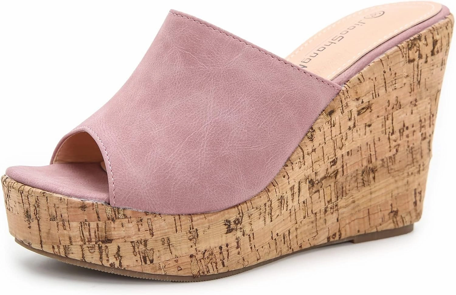 SACFOF Wedge Sandals for Women Dressy Summer Peep Toe Cork Slingback Wedges Slip On Espadrilles Heels Slide Sandals Lamelo Ball Tennis Shoes