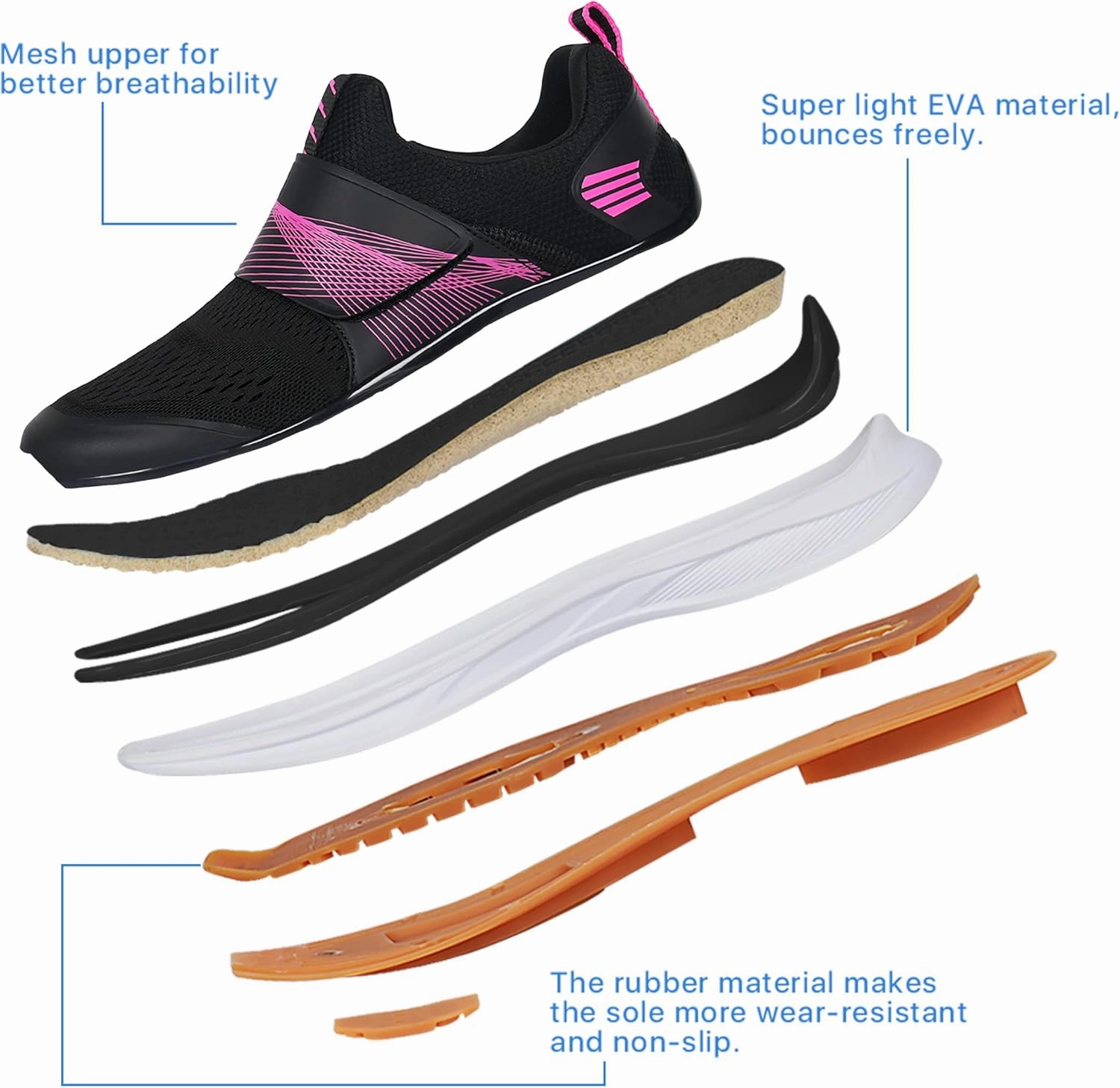 Indoor Cycling Shoes Spd Women's Indoor and Outdoor Cycling Shoes - Comfortable and Breathable - Compatible With SPD Cleats