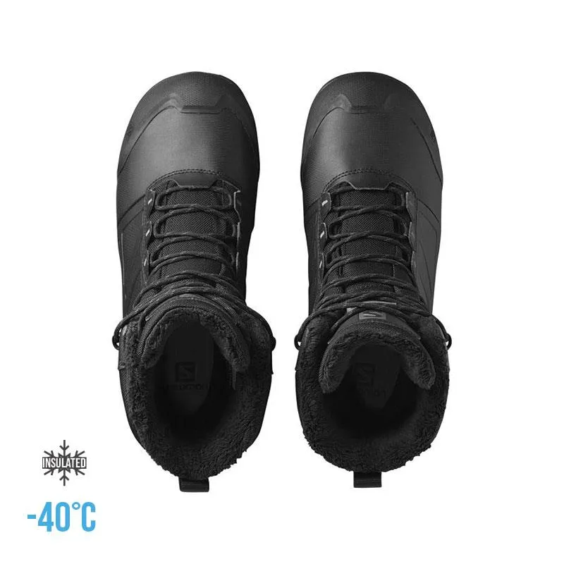 Patent Leather Snow Boots Salomon Toundra Forces CSWP