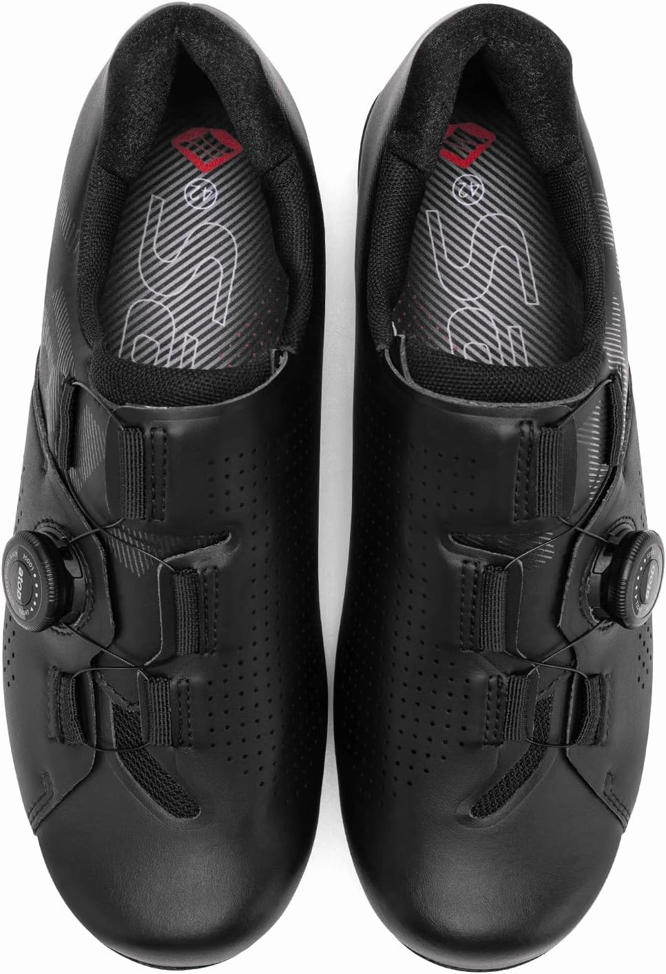 Santic Unisex Cycling Shoes Bike Shoes Indoor Classic Riding Shoes Suitable for Look Delta Race Dlx Cycling Shoes