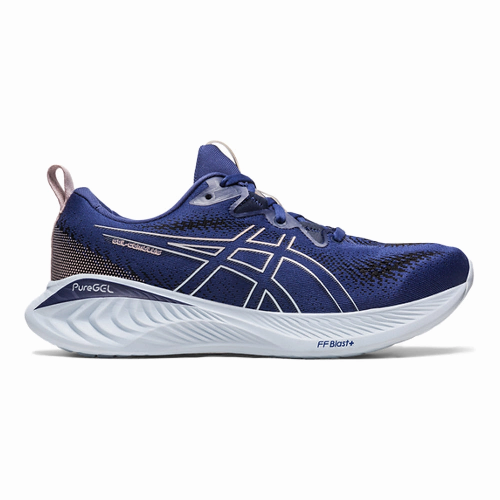 Asics Running Shoes And Apparel Women's Asics Gel-Cumulus 25, Indigo Blue/Sky, 5.5 B Medium
