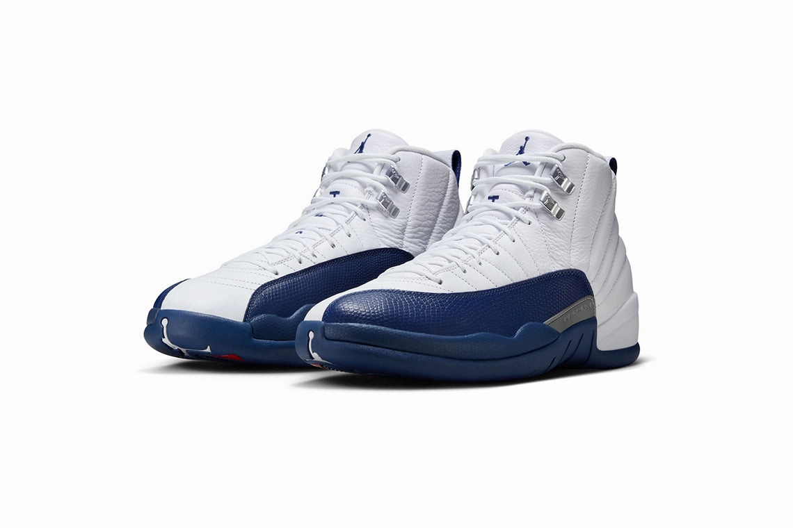 NIKE Air Jordan 12 Retro - "French Blue" Print Shoes Nike