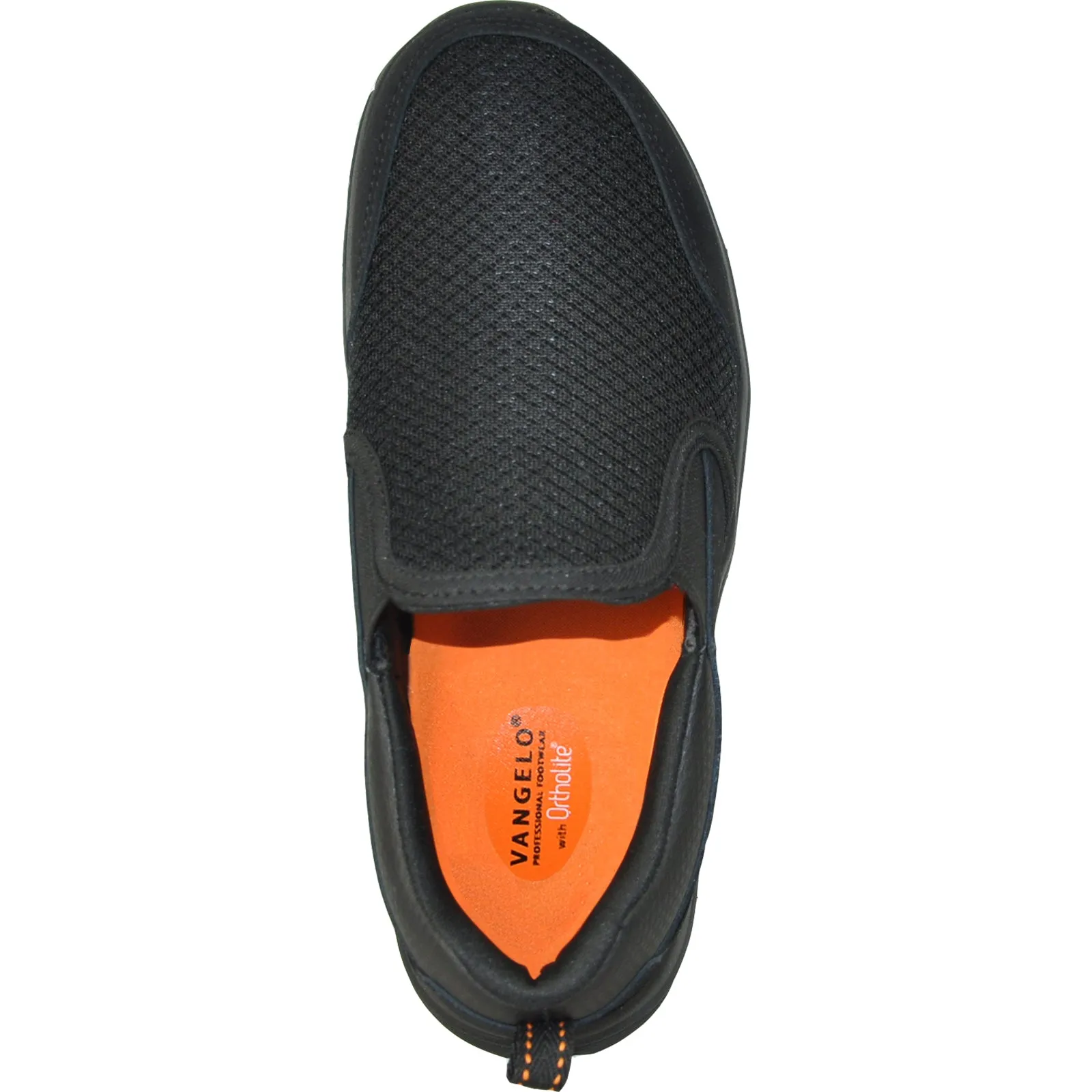 VANGELO Women Slip Resistant Shoe AVA-1 Black Osha Approved Work Boots