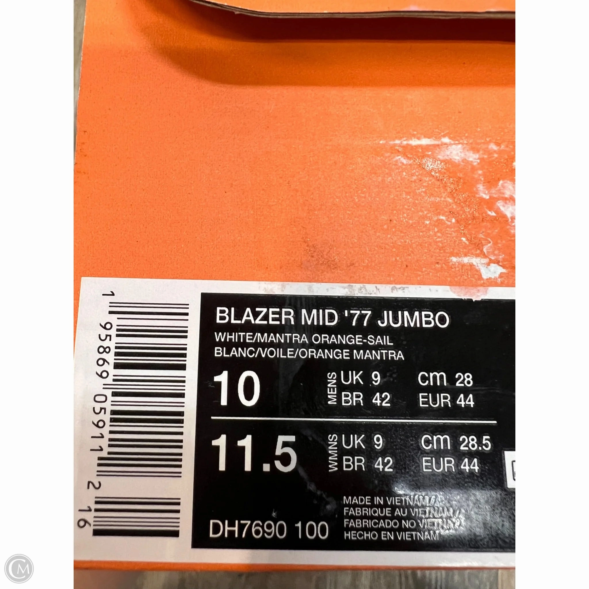 Retro Shoes Nike Shoes Sneakers By Nike In White, Size: Mens 10/Womens 11.5