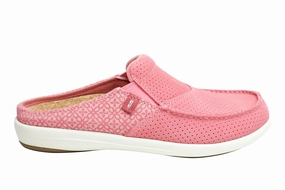 Wide Mule Shoes Siesta Suede