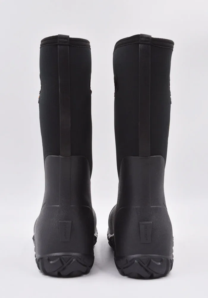 Mens Boots Leather SKY HIGH FARM SHF03K101 BOGS WORKWEAR WORKER BOOT BLACK