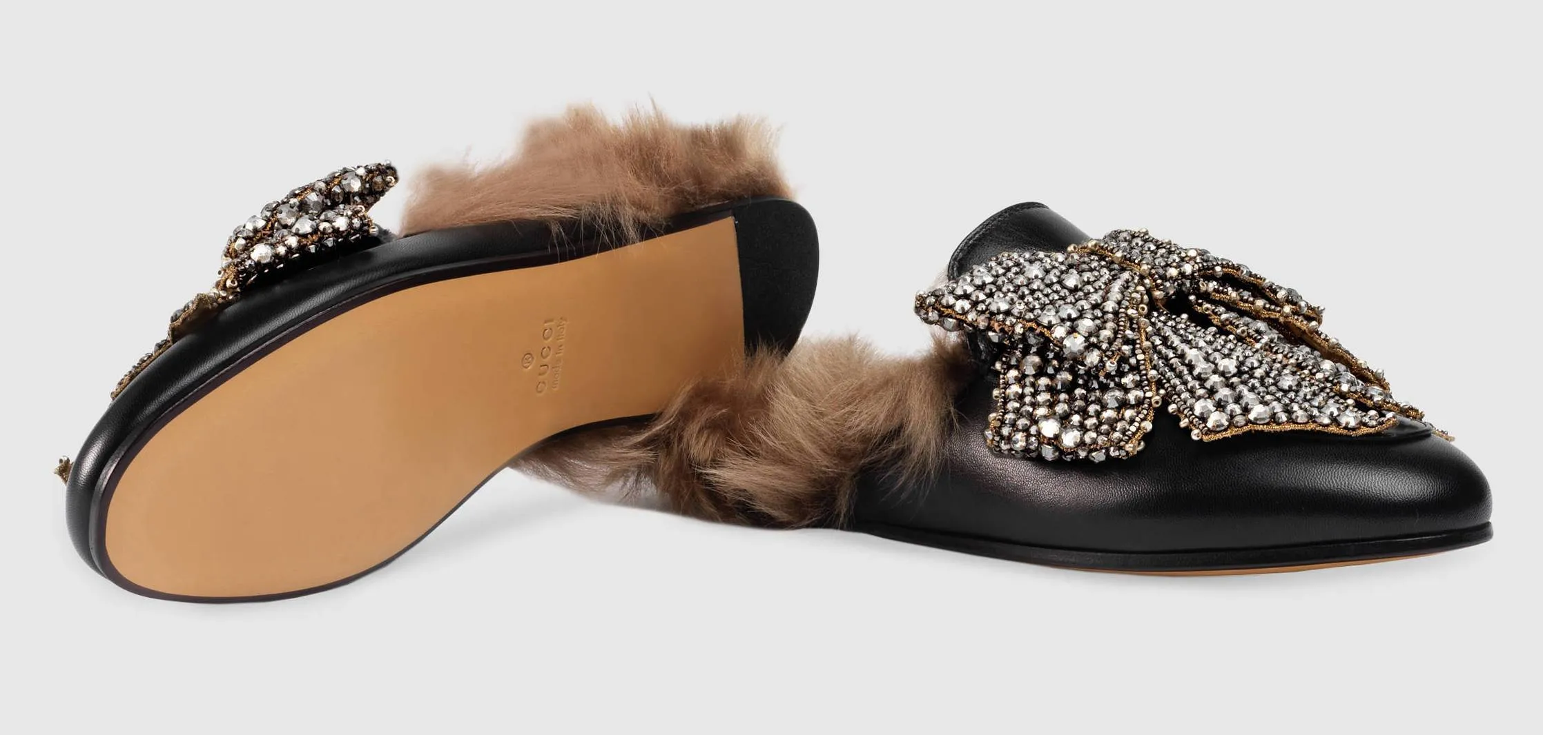 Buy Ruby Slippers Princetown leather with bow Slipper