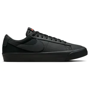 NikeSB Blazer Low Pro GT ISO Triple Black Shoes Chunky Shoes Skater