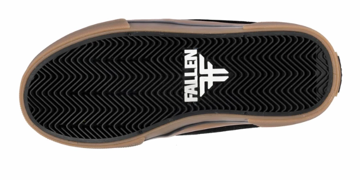 Fallen Shoes Kids Patriot Black White Gum Osiris Skate Shoes