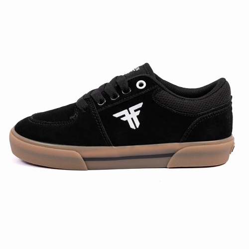 Fallen Shoes Kids Patriot Black White Gum Sites Skate