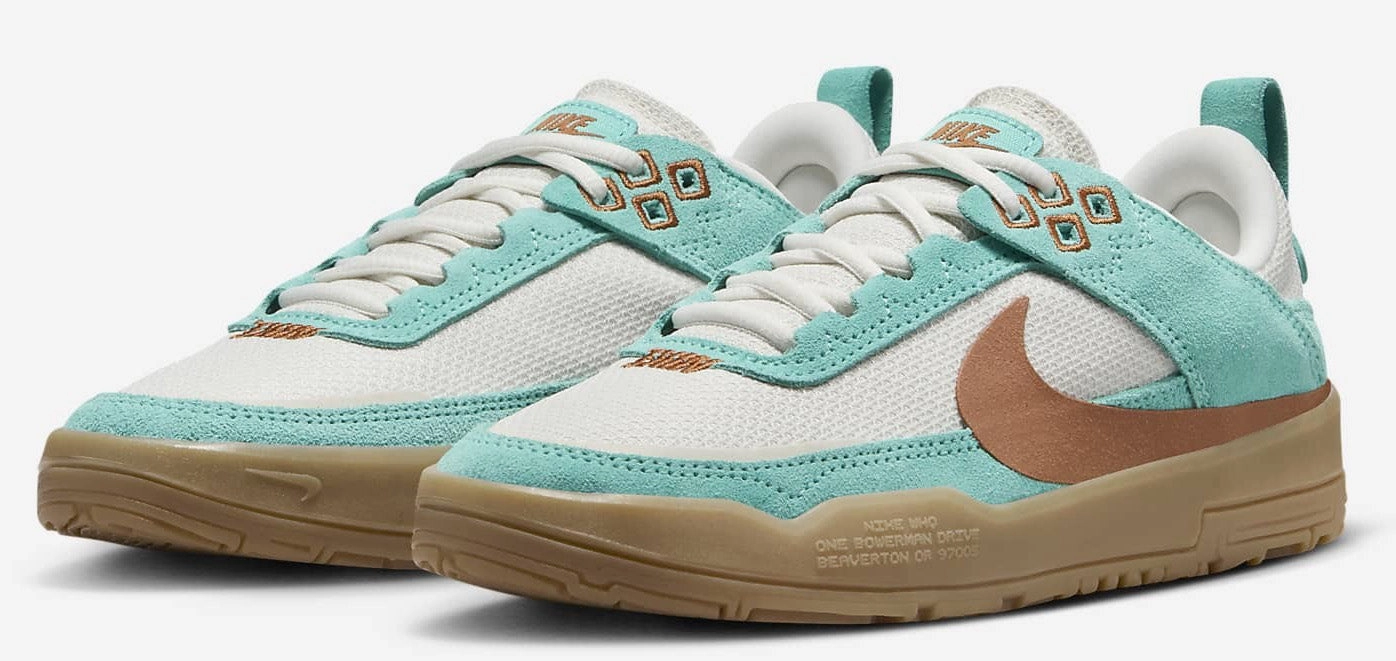 Nike SB - Kids Day One GS Shoes | Green Frost Dark Russet Skate Shoe Shop