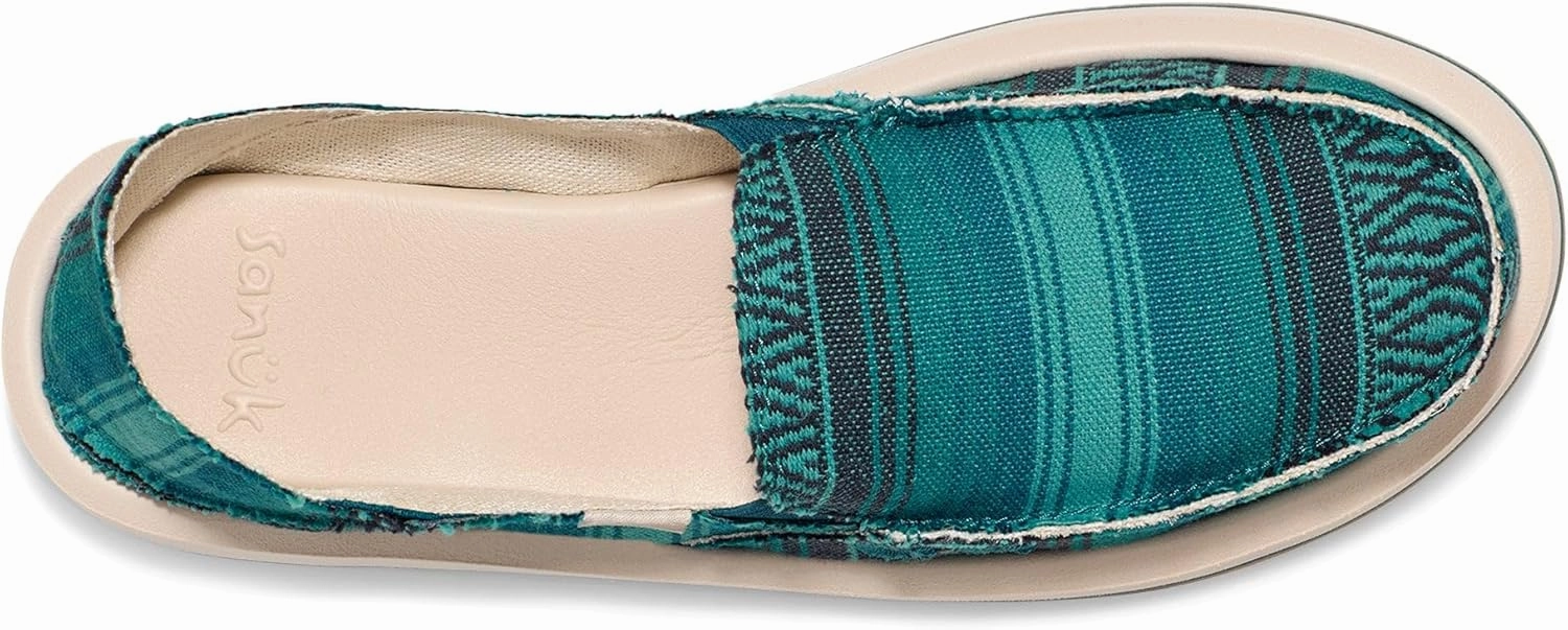 Sanuk Donna St Blanket - Women Loafers Slip Ons  Slip On A Banana Skin  Slip On Appeal  Slip On Athletic Sneakers  Slip On Athletic