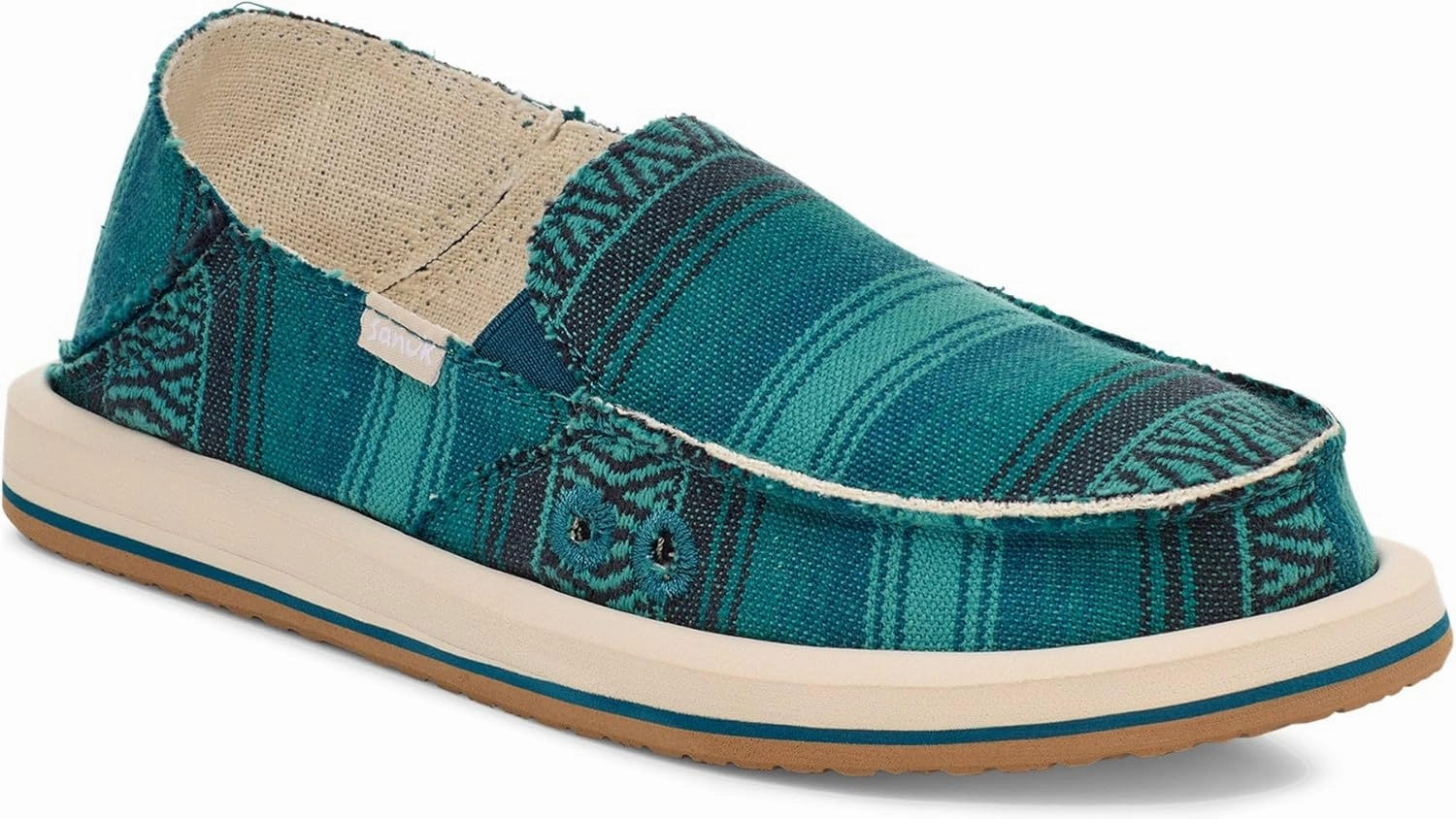 Sanuk Donna St Blanket - Women Loafers Leather  Slip-on