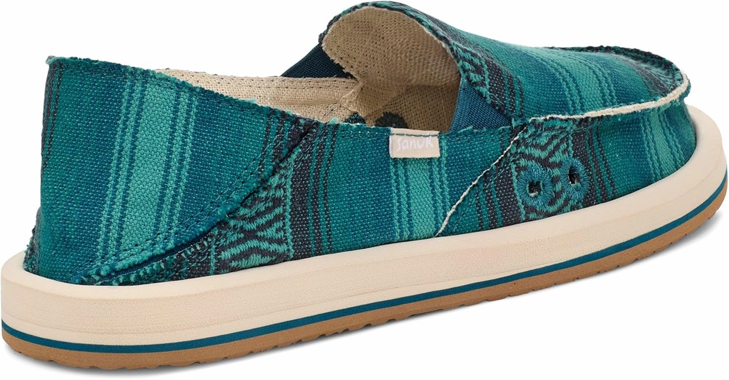 Sanuk Donna St Blanket - Women Loafers With Arch Support Slip On