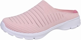 Slip-on Shoes Waterproof Womens Mesh Mules Orthopedic Sneakers for Women Arch Support Comfortable Slip On Walking Shoes Breathable Lightweight Running Shoes